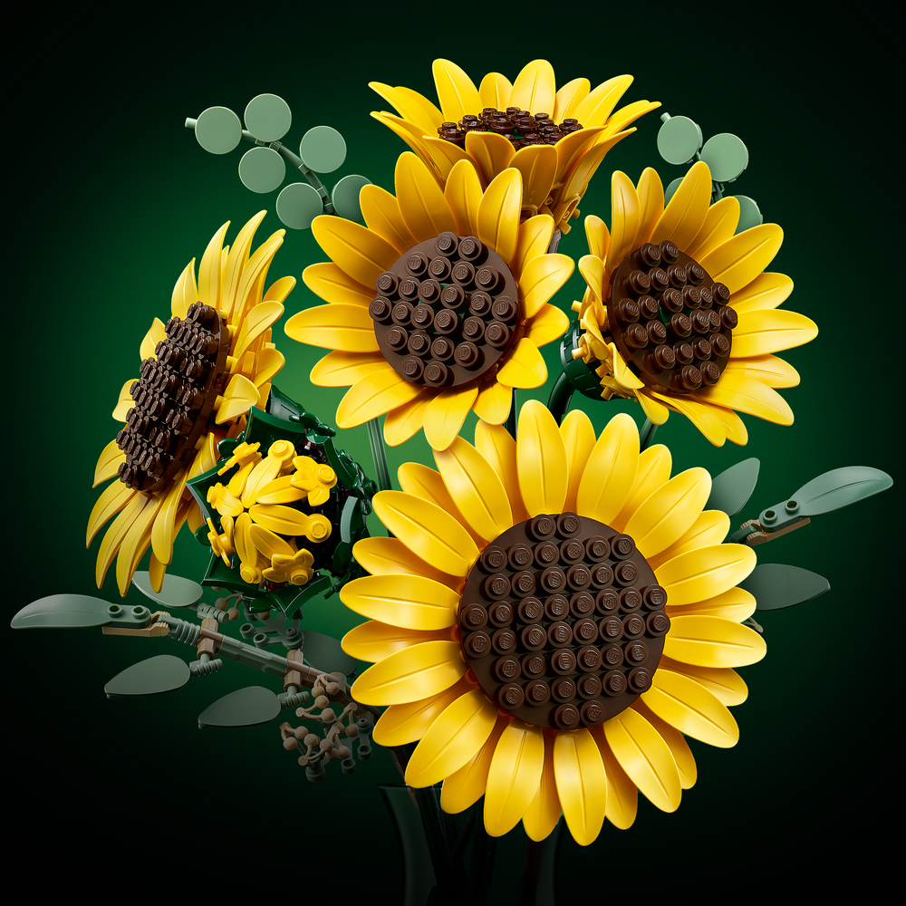 11502 LEGO® Botanicals Saulespuķu pušķis | Kolekcionējami LEGO un ...