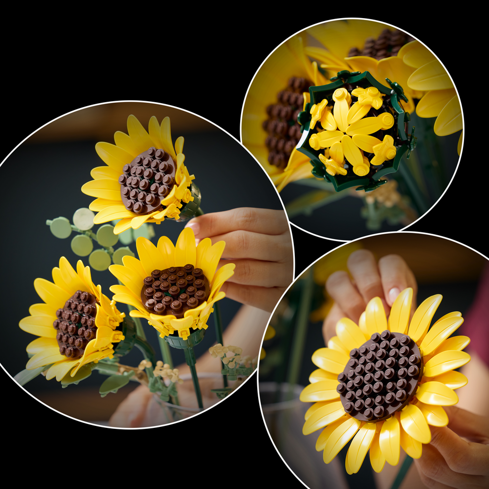 11502 LEGO® Botanicals Saulespuķu pušķis | Kolekcionējami LEGO un ...