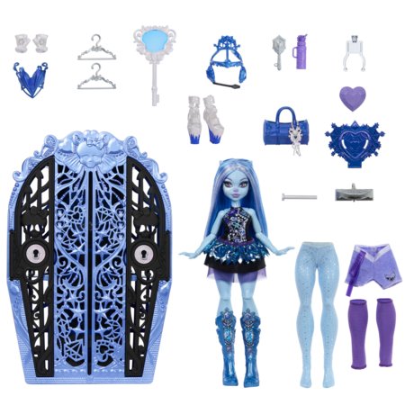 MONSTER HIGH Spocīgie noslēpumi monstru mistērija Abbija, HXH87 