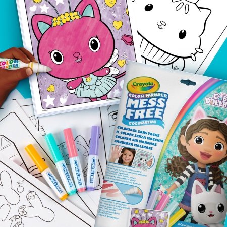 CRAYOLA radošais komplekts Wonder Mini Set Gabby's Dollhouse, 75-2861 