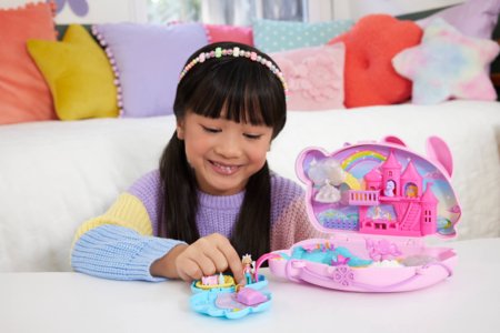 POLLY POCKET Liela nēsājama somiņa - zaķēns, JFT88 