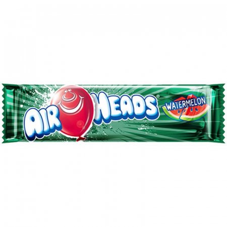 Košļājamās konfektes, AIRHEADS (ARBUZS), 15,6g, AMER0422 AMER0422