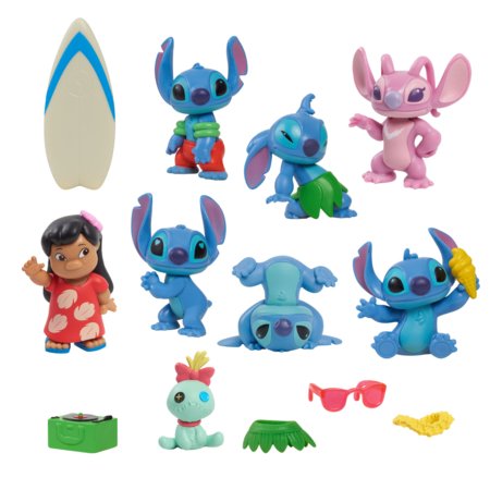 JUST PLAY DISNEY Stitch deluxe figūriņu komplekts, 46259 