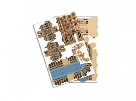 REVELL 3D puzle Notre Dame de Paris, 39gab., 00121 00121