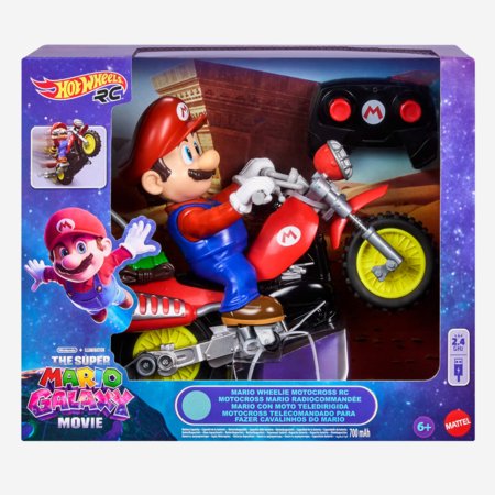 HOT WHEELS RC Mario Kart motocikls, JML15 