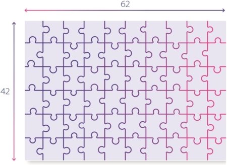 CLEMENTONI puzle Maxi Minnie Happy Helper, 60 gab., 26443 