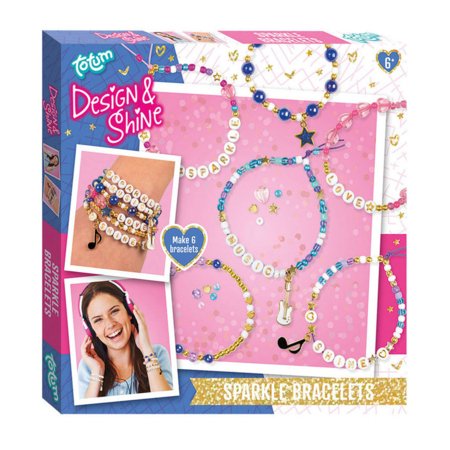 TOTUM radošais komplekts Design & Shine Sparkle Bracelets, 28234 