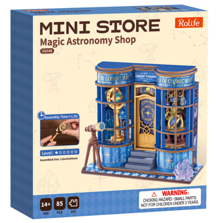 ROLIFE koka konstruktors Burvju astronomijas veikals, DS048 