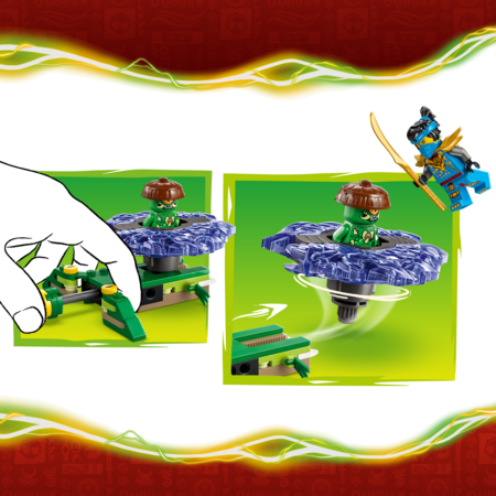 71849 LEGO® NINJAGO® Nya pret Mutācijas monstra spineri 