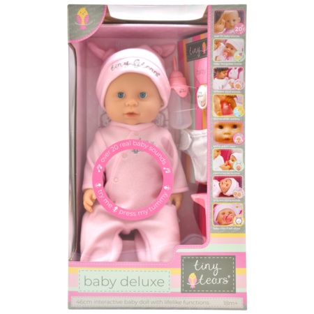 TINY TEARS leļļu mazulis interaktīva Deluxe, 11018 