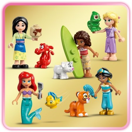 43267 LEGO® Disney Princess™ Princeses pils un karaliskie mājdzīvnieki 