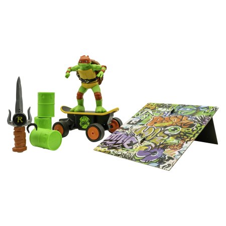 TMNT RC skrituļdēlis ar figūru Cowabunga, 71039 71039