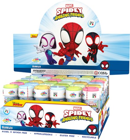 DULCOP Spidey  ziepju burbuļi 60ml assort., 103001010046 