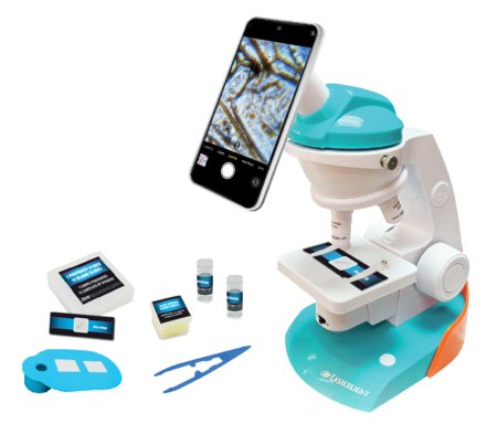 EASTCOLIGHT viedais mikroskopa komplekts 360 Super HD, 60/120/200X, 88055 