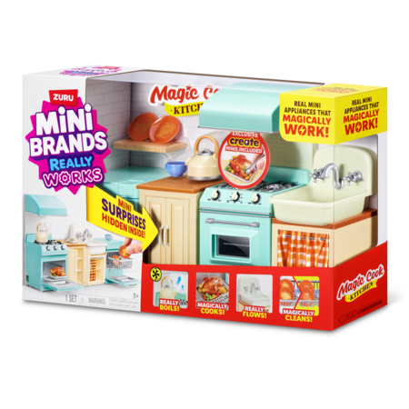 MINI BRANDS miniatūru komplekts Magic Cook Kitchen, 77858 