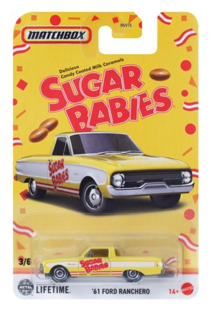 MATCHBOX 1: 64 konfekšu tematiskais auto, asort., HVV75 