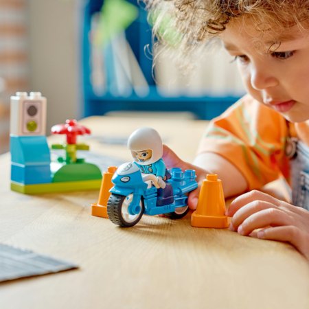 10471 LEGO® DUPLO® Pilsēta: Zils policijas motocikls 