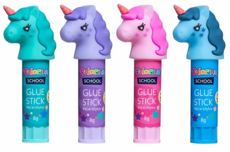 COLORINO līmes zīmulis, 8g Unicorn assort., 84781PTR 84781PTR