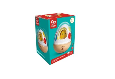 HAPE saliekama rotaļlieta Wobble Wonder Stacker, E0514A 