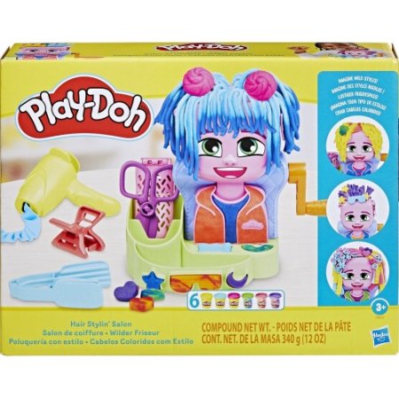 PLAY DOH plastilīna komplekts Hair Stylin Salon, F8807 