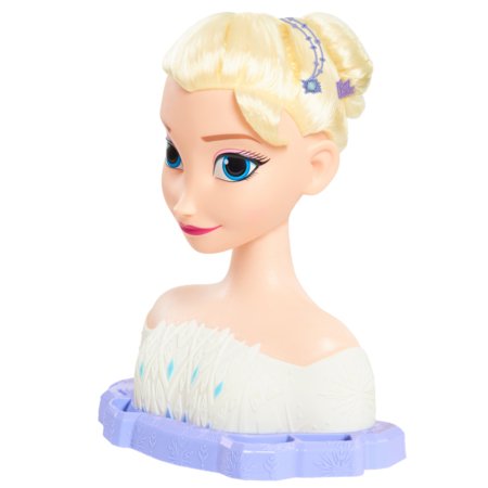 JUST PLAY DISNEY Frozen 2 Elsa matu veidošanas galva Elsa, 32796 