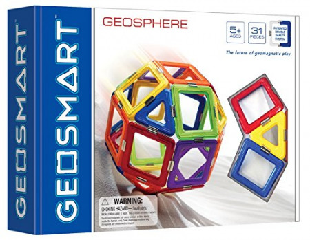 GEOSMART magnētisks konstruktors ar RC GeoSphere 31 pcs., GEO210 