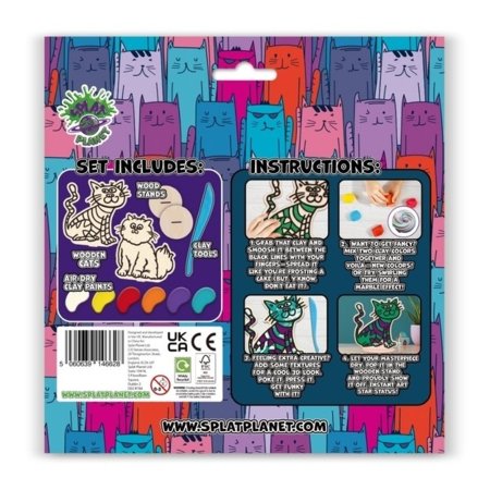 SPLAT PLANET modelēšanas attēlu komplekts Kaķīte, SP48400 