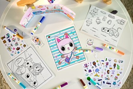 CRAYOLA radošais komplekts Activity Set Gabby's Dollhouse, 75-7170 