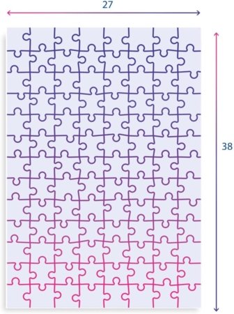 CLEMENTONI DISNEY STITCH puzle, 104 gab., 25755 