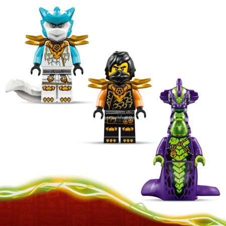 71854 LEGO® NINJAGO® Cole Misiju robots un Pūķis Zane 