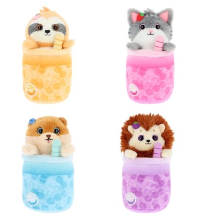 KEEL TOYS Mīksta rotaļlieta Burbuļtēja, sortiments 16cm, SF3562 