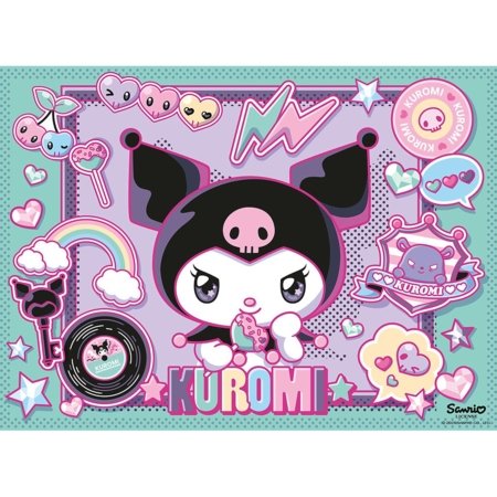 RAVENSBURGER PUZZLE puzle Kuromi, 100 gab., 12004333 1 
