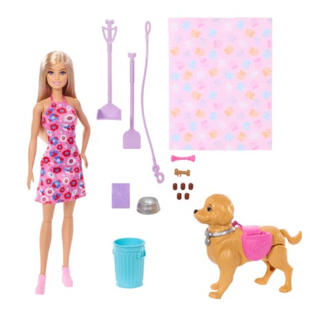 BARBIE Walk & Potty lelles komplekts, JJB46 