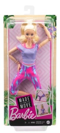 BARBIE lelle vingrotāja, FTG80 