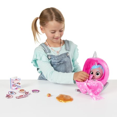 BABYCORNS lelle ar aksesuāriem Magical Rainbocorn Babies, 1 sērija, sortiments, 92107 