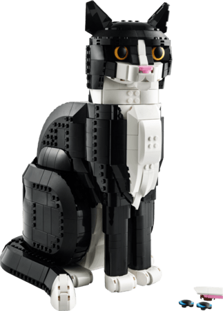 21349 LEGO® Ideas Melnbalts kaķis 