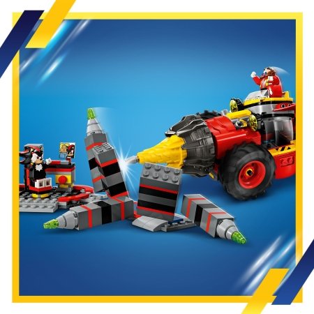 76999 LEGO® Sonic the Hedgehog™ Super Sonic pret Egg Drillster 