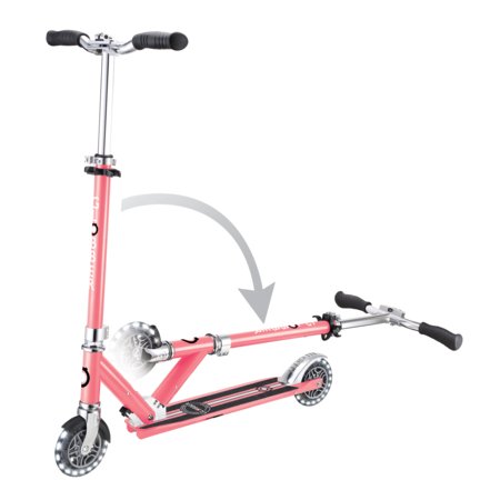 GLOBBER skrejritenis Flow Element Lights, koraļļu rozā, 721-177 721-177