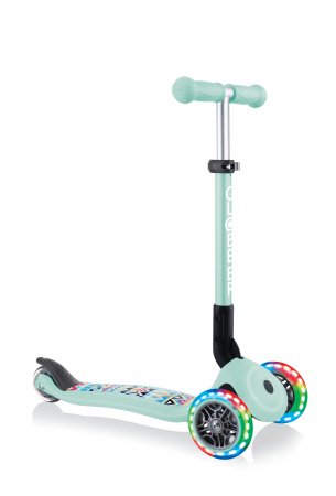 GLOBBER skrejritenis Junior Foldable Fantasy Lights , mint, 433-206 433-206