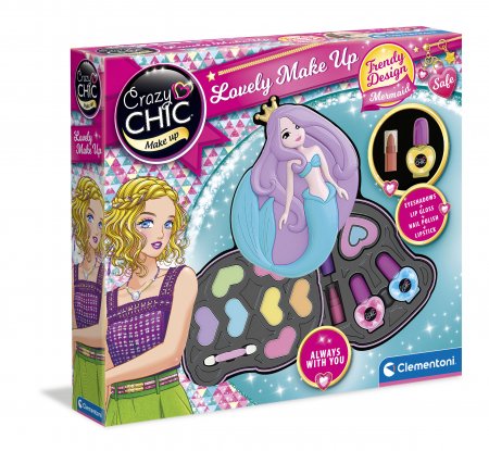 CLEMENTONI CRAZY CHIC kosmētikas komplekts Nāriņa, 18652 18642