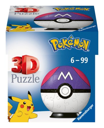 "RAVENSBURGER 3D puzle ""Pokemon Master bumba"", 54 gab., 11564" 11564