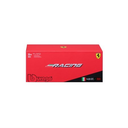 BBURAGO 1:43 Sacīkšu automašīnas modelis Ferrari 458 Italia GT3 2015, 18-36305 