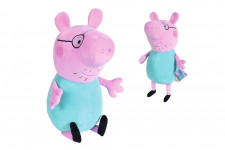 PEPPA PIG Plīša Tētis cūka, 37cm, 109261005 109261005