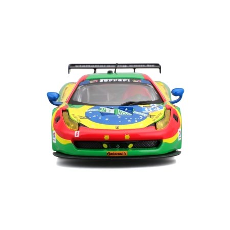 BBURAGO 1:43 Sacīkšu automašīnas modelis Ferrari 458 Italia GT3 2015, 18-36305 