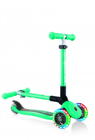 GLOBBER skrejritenis Junior Foldable Light, smaragda zaļš 437-107 437-107