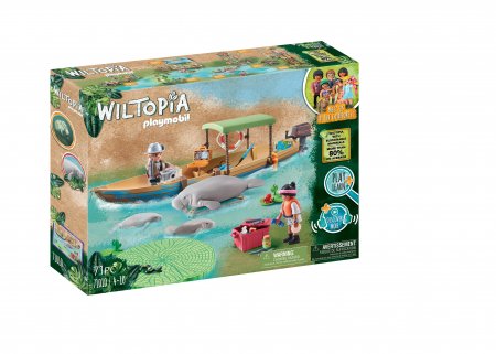 PLAYMOBIL WILTOPIA Laivu brauciens uz lamantīniem, 71010 71010