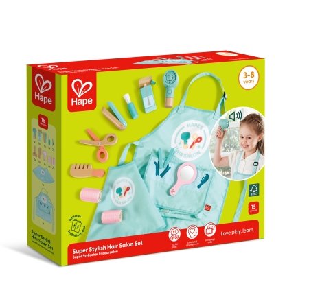 HAPE  frizētava ar 15 piederumiem, E3060A 