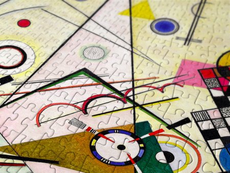 ENJOY PUZZLE puzle KOMPOZĪCIJA VIII, WASSILY KANDINSKY, 1000 gab., 68 × 48 cm, Enjoy-1545 