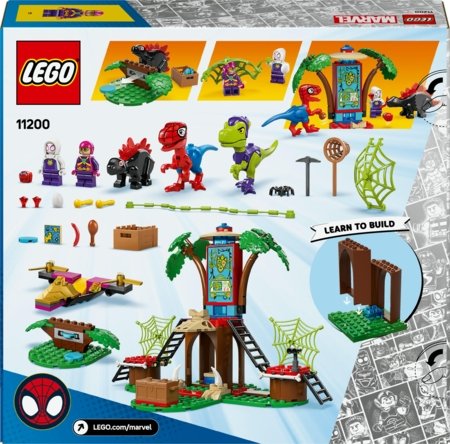 11200 LEGO® Spidey Spidey un Gobby Plēsoņas cīņa koka mājā 