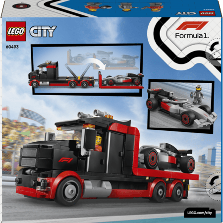 60493 F1® DISPLAY TRUCK WITH AUDI F1® RACE CAR 